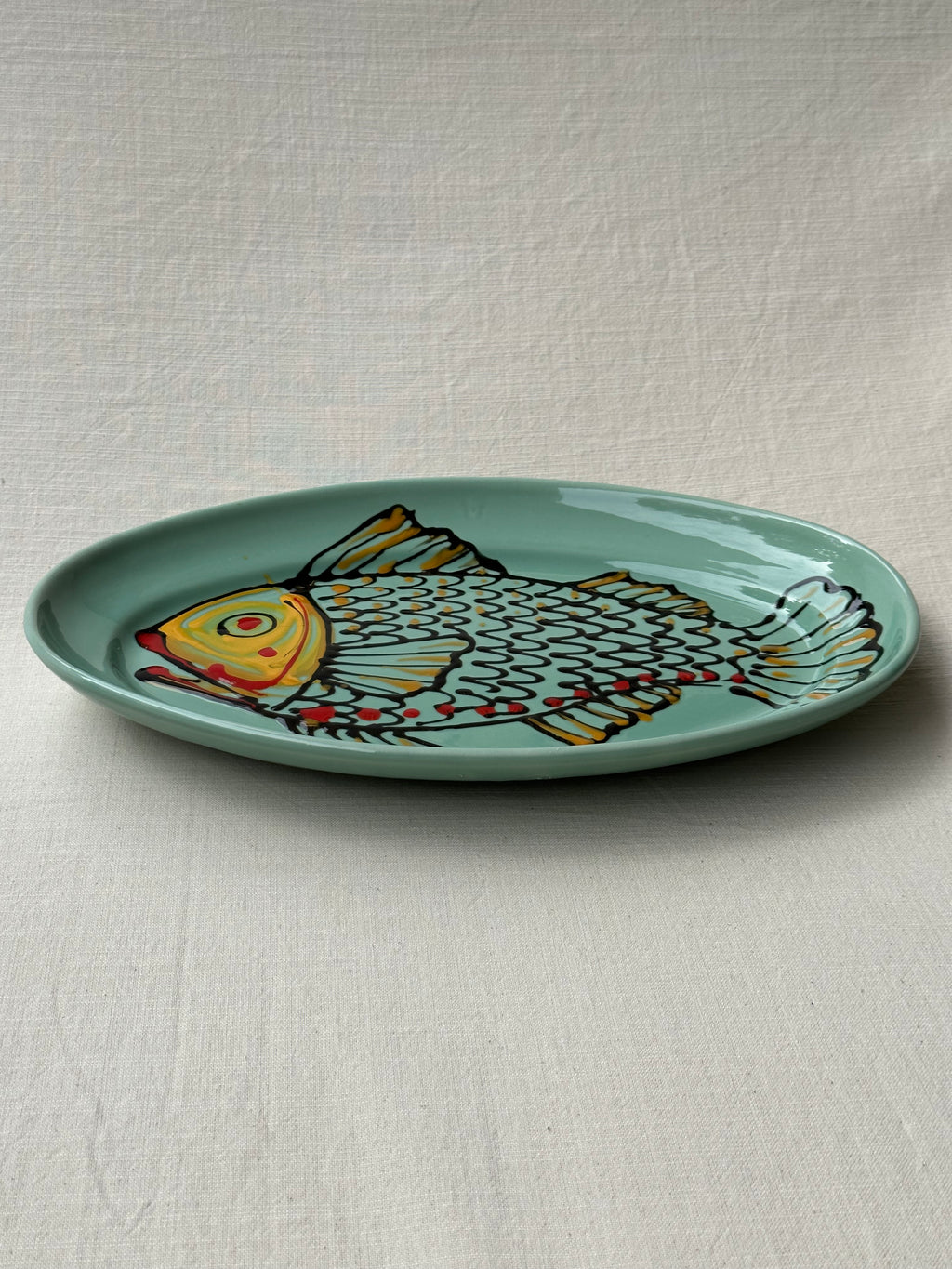Piatto Ovale Fish