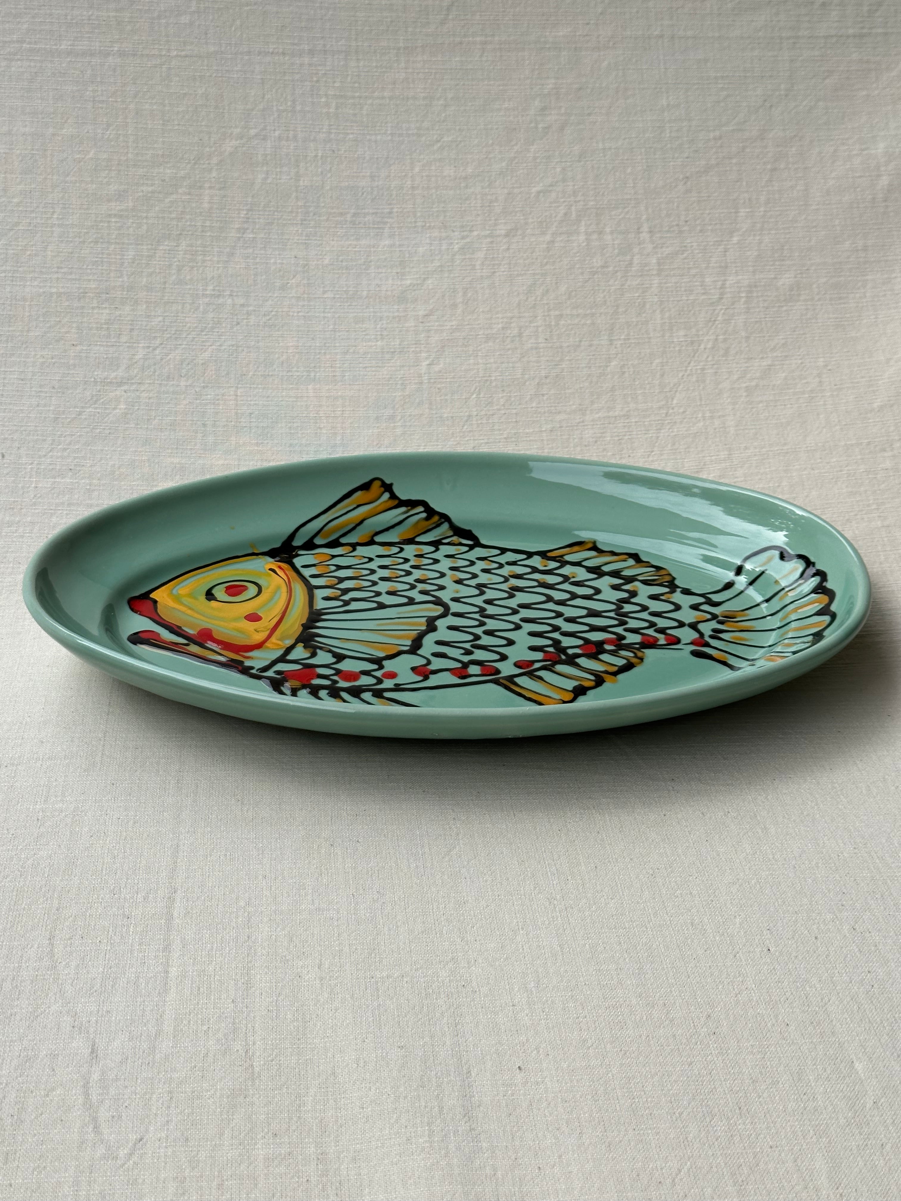 Piatto Ovale Fish